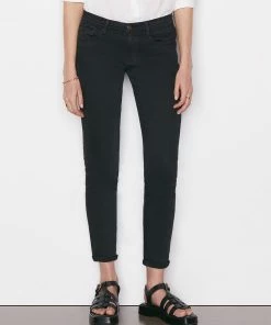 Frame-denim Women Le Garcon -- Noir