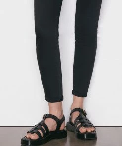 Frame-denim Women Le Garcon -- Noir