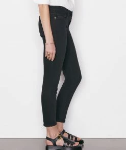 Frame-denim Women Le Garcon -- Noir