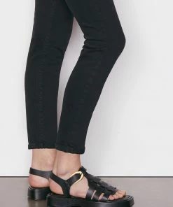 Frame-denim Women Le Garcon -- Noir