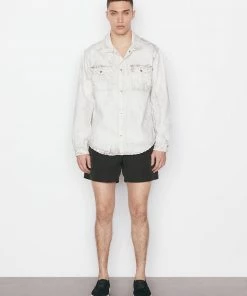 Frame-denim Men Denim Shirt -- Calverton