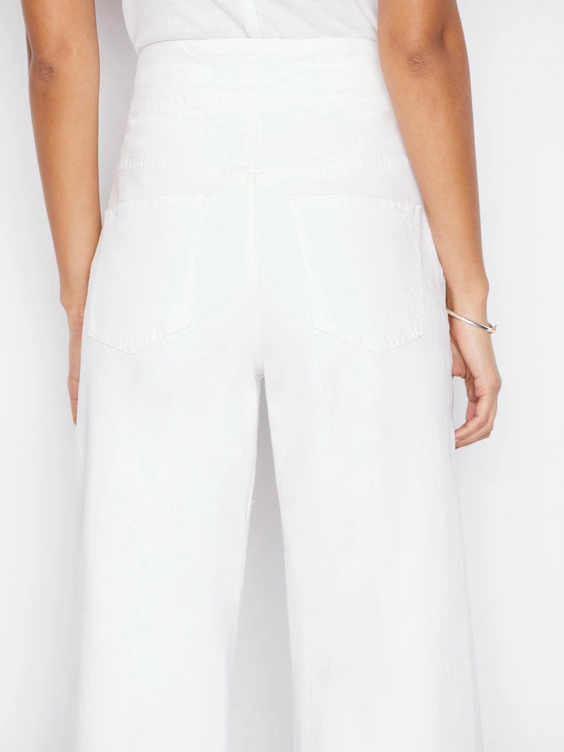 Outlet π₯° Frame-denim Le Hardy Wide Leg -- Blanc 𧨠4 Frame-denim Le Hardy Wide Leg -- Blanc