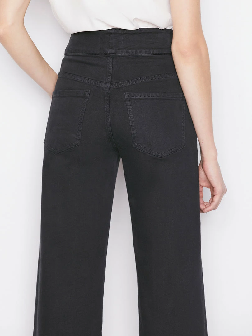 Wholesale π Frame-denim π© Women Le Hardy Wide Leg -- Film Noir π 4 Frame-denim Women Le Hardy Wide Leg -- Film Noir
