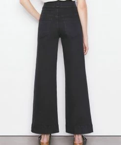Wholesale π Frame-denim π© Women Le Hardy Wide Leg -- Film Noir π 9 Frame-denim Women Le Hardy Wide Leg -- Film Noir