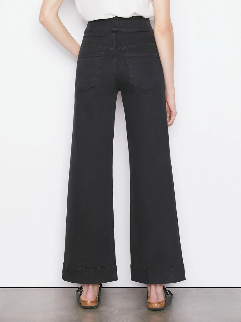Wholesale π Frame-denim π© Women Le Hardy Wide Leg -- Film Noir π 5 Frame-denim Women Le Hardy Wide Leg -- Film Noir