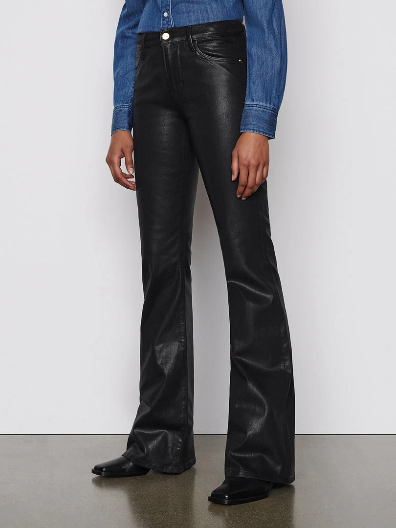 Buy π Frame-denim Le High Flare -- Noir π© Women π₯° 3 Frame-denim Le High Flare -- Noir Women