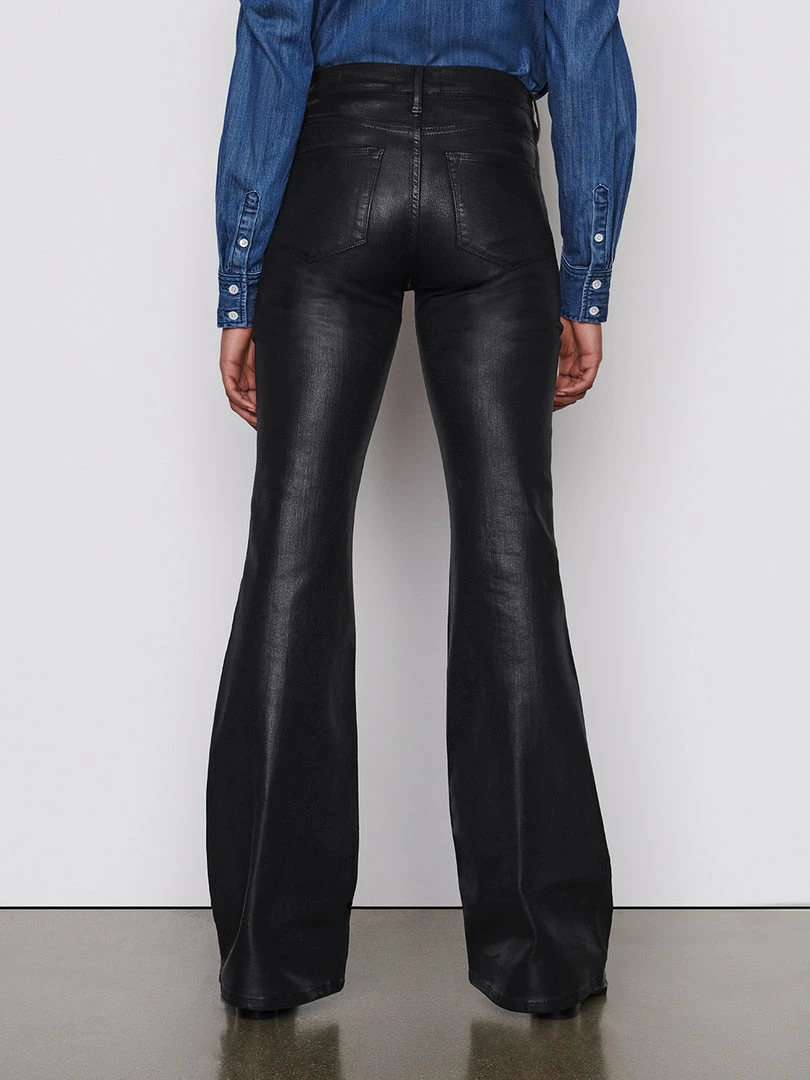 Buy π Frame-denim Le High Flare -- Noir π© Women π₯° 5 Frame-denim Le High Flare -- Noir Women