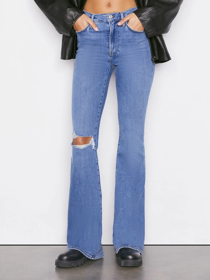 Hot Sale π Frame-denim Le High Flare -- Sunfaded Rips π© Women π 1 Frame-denim Le High Flare -- Sunfaded Rips Women