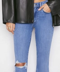 Hot Sale π Frame-denim Le High Flare -- Sunfaded Rips π© Women π 7 Frame-denim Le High Flare -- Sunfaded Rips Women