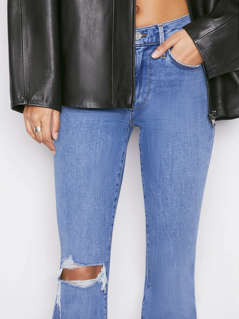 Hot Sale π Frame-denim Le High Flare -- Sunfaded Rips π© Women π 3 Frame-denim Le High Flare -- Sunfaded Rips Women