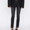 Frame-denim Women Le High Skinny -- Corvo Slit