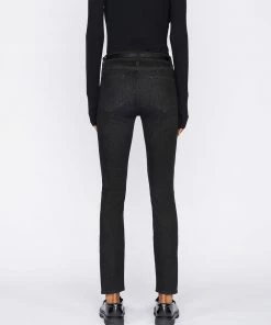 Frame-denim Women Le High Skinny -- Corvo Slit