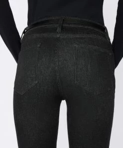 Frame-denim Women Le High Skinny -- Corvo Slit