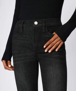 Frame-denim Women Le High Skinny -- Corvo Slit