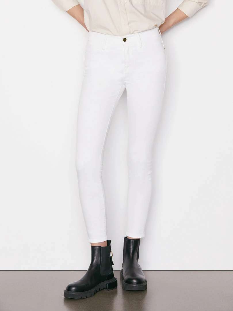 Discount βοΈ Frame-denim π© Women Le High Skinny -- Blanc β 1 Frame-denim Women Le High Skinny -- Blanc