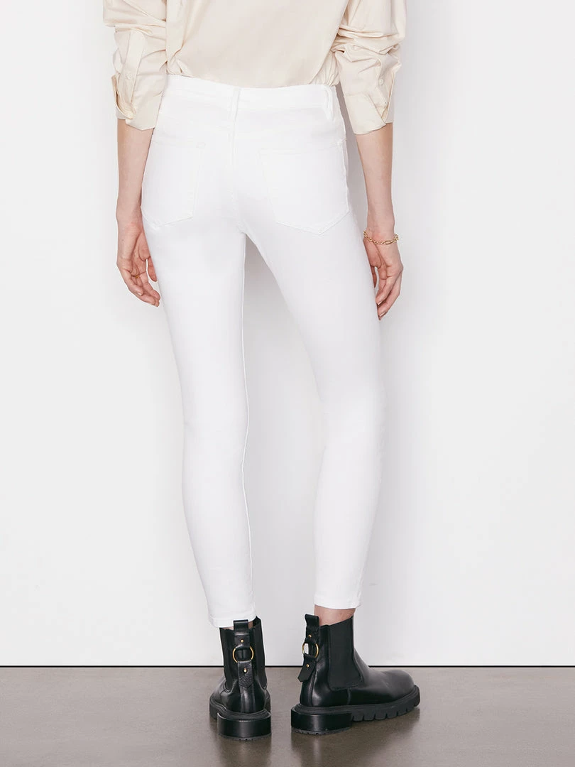 Discount βοΈ Frame-denim π© Women Le High Skinny -- Blanc β 5 Frame-denim Women Le High Skinny -- Blanc
