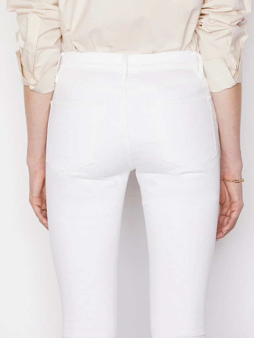 Discount βοΈ Frame-denim π© Women Le High Skinny -- Blanc β 3 Frame-denim Women Le High Skinny -- Blanc