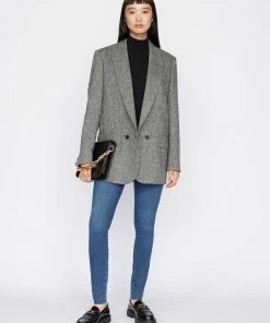 Frame-denim Women Le High Skinny Raw Edge -- Keynote