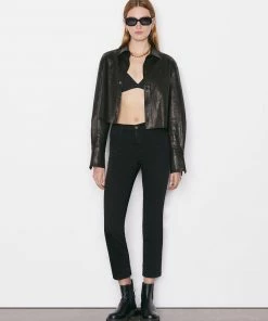 Frame-denim Le High Straight -- Film Noir