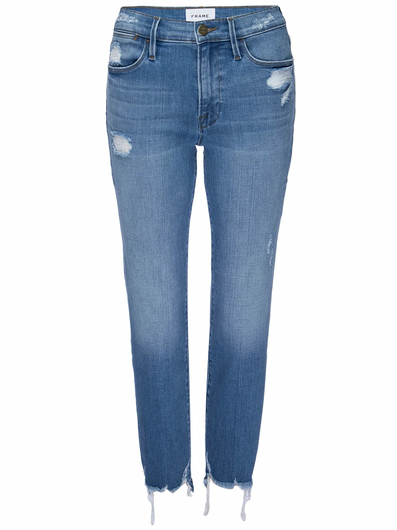 Buy π Frame-denim π© Women Le High Straight -- Laskey Rips β 1 Frame-denim Women Le High Straight -- Laskey Rips