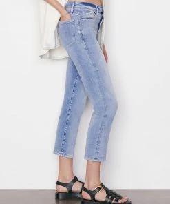 Frame-denim Le High Straight Degradable -- Aura Women