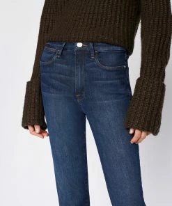 New π Frame-denim π© Women Le High Straight -- Sutherland π 9 Frame-denim Women Le High Straight -- Sutherland