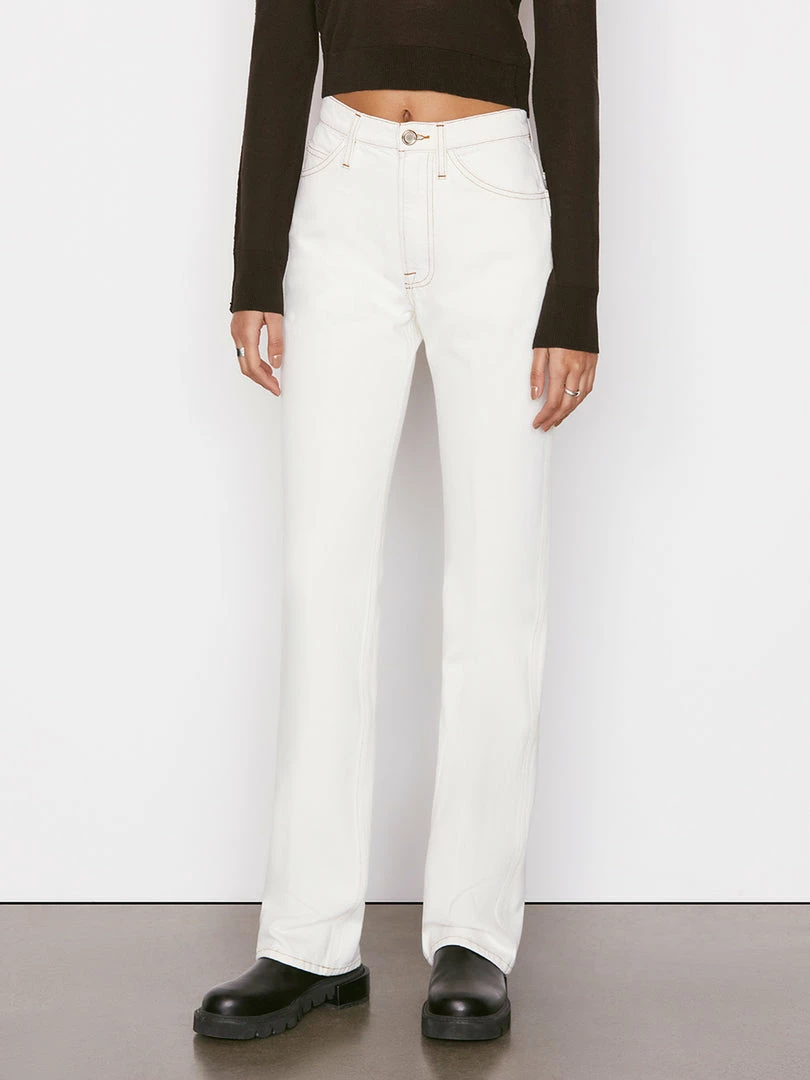 Buy π Frame-denim π© Women Le Italien Flare -- Blanc β 1 Frame-denim Women Le Italien Flare -- Blanc