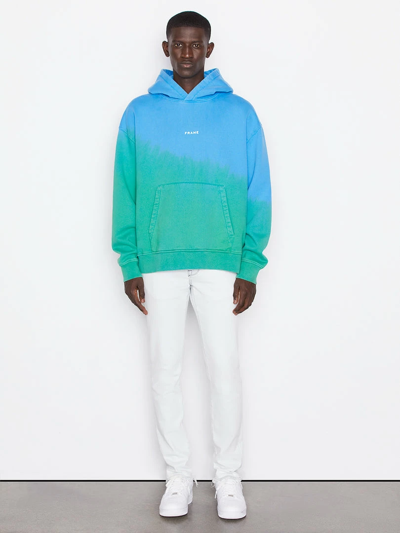 Best Sale π Frame-denim Frame Tiedye Hoodie Sweatshirt -- Le Blue / Pop Green π₯° 2 Frame-denim Frame Tiedye Hoodie Sweatshirt -- Le Blue / Pop Green