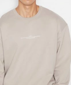 Outlet π― Frame-denim Men Oversized Sweatshirt -- Canvas Beige π 7 Frame-denim Men Oversized Sweatshirt -- Canvas Beige