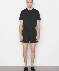 Frame-denim Nylon Active Short -- Noir