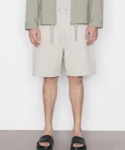 Frame-denim Sweatshort -- Grey Green Men