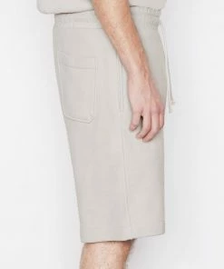 Frame-denim Sweatshort -- Grey Green Men