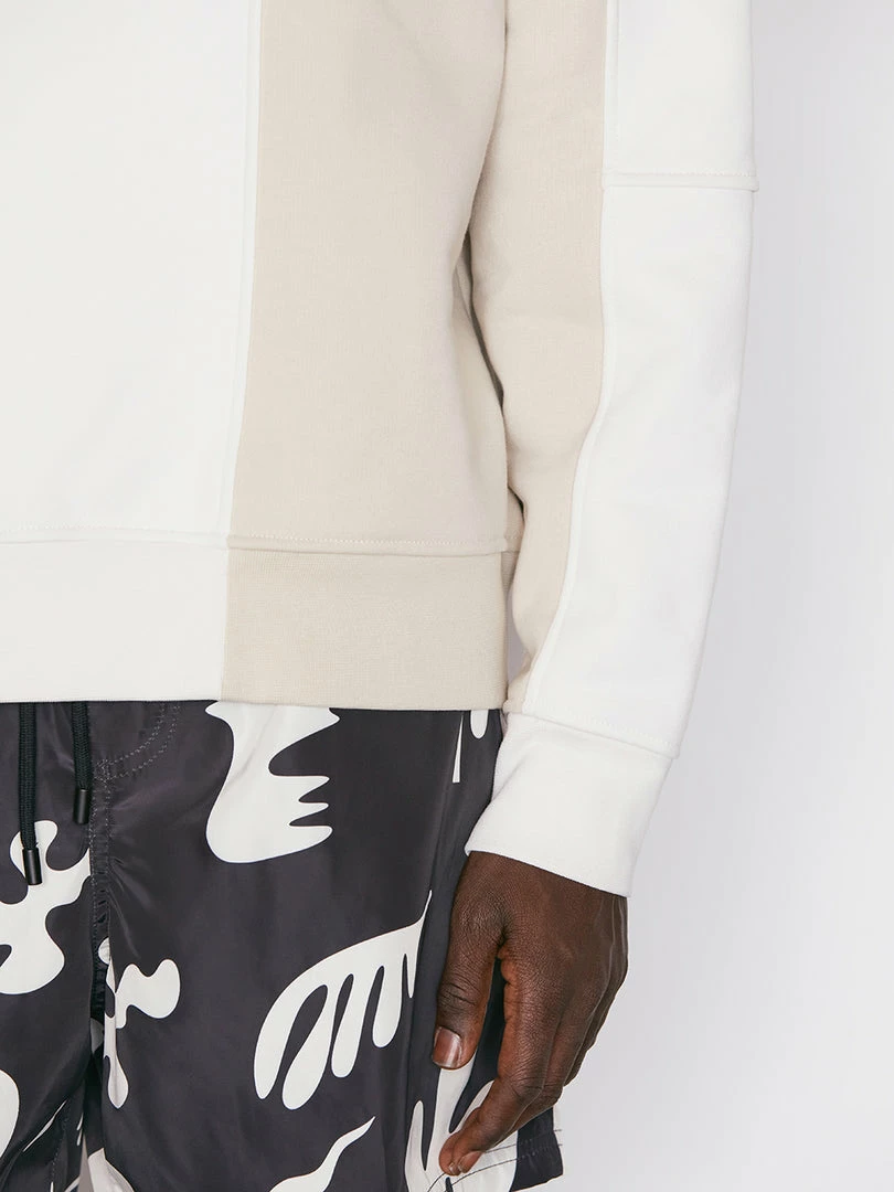 Best reviews of π Frame-denim Men Blocking Sweatshirt -- Milk Beige π 7 Frame-denim Men Blocking Sweatshirt -- Milk Beige