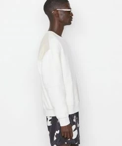 Best reviews of π Frame-denim Men Blocking Sweatshirt -- Milk Beige π 11 Frame-denim Men Blocking Sweatshirt -- Milk Beige