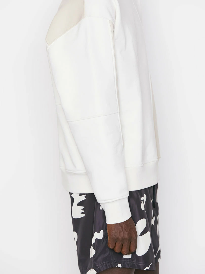 Best reviews of π Frame-denim Men Blocking Sweatshirt -- Milk Beige π 4 Frame-denim Men Blocking Sweatshirt -- Milk Beige