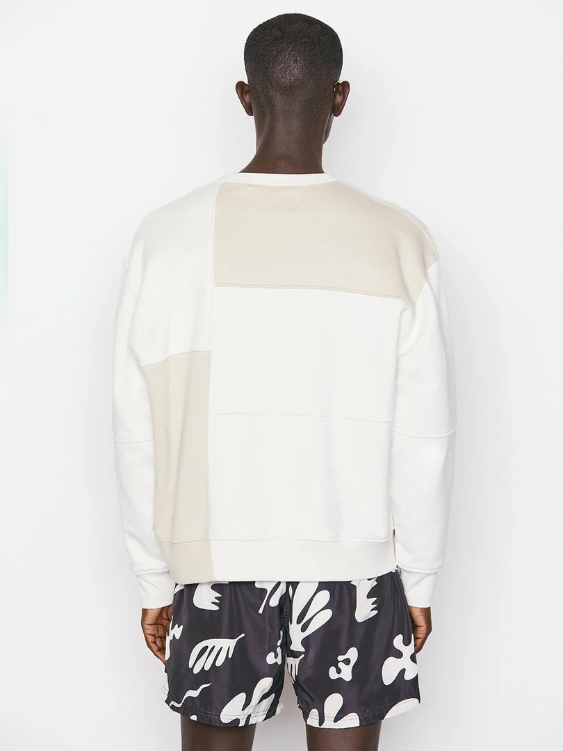 Best reviews of π Frame-denim Men Blocking Sweatshirt -- Milk Beige π 8 Frame-denim Men Blocking Sweatshirt -- Milk Beige