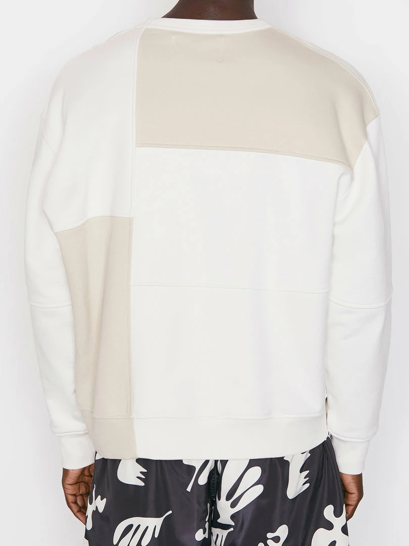 Best reviews of π Frame-denim Men Blocking Sweatshirt -- Milk Beige π 9 Frame-denim Men Blocking Sweatshirt -- Milk Beige