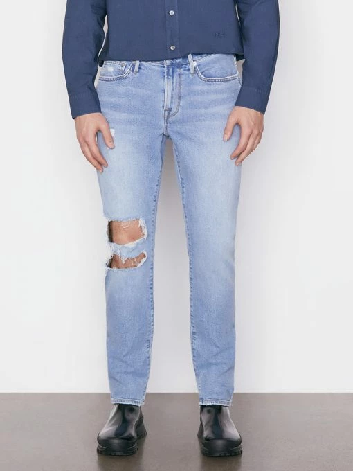 Cheap π Frame-denim Men L'Homme Slim -- Bahamas Destruct π₯ 7 Frame-denim Men L'Homme Slim -- Bahamas Destruct