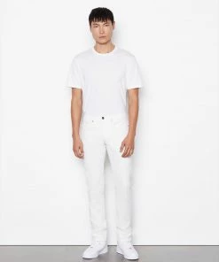 Frame-denim L'Homme Slim Stretch Twill -- Whisper White