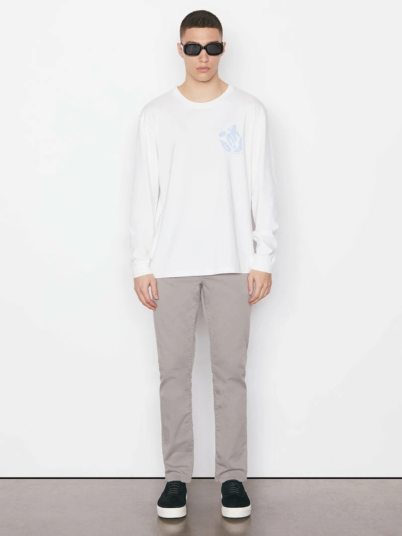 Hot Sale ⭐ Frame-denim Men L'Homme Slim Stretch Twill -- Garage Grey ⭐ 2 Frame-denim Men L'Homme Slim Stretch Twill -- Garage Grey