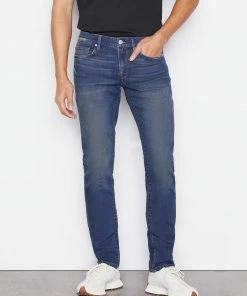 Frame-denim L'Homme Slim -- Avon Worn Men