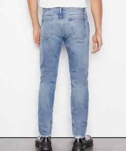 Frame-denim L'Homme Slim Degradable -- Indigo Trail Rips Men