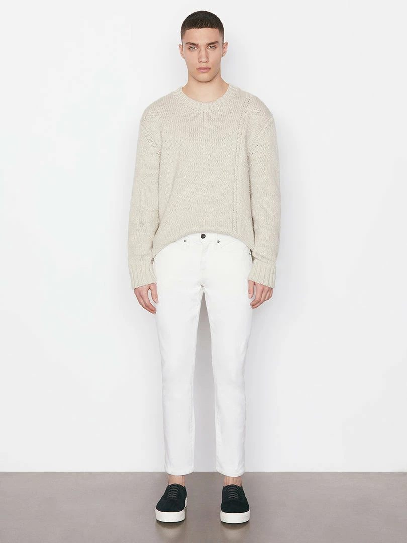 Coupon ❤️ Frame-denim Men L'Homme Slim Crop -- Blanc ⭐ 2 Frame-denim Men L'Homme Slim Crop -- Blanc