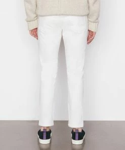 Coupon ❤️ Frame-denim Men L'Homme Slim Crop -- Blanc ⭐ 15 Frame-denim Men L'Homme Slim Crop -- Blanc