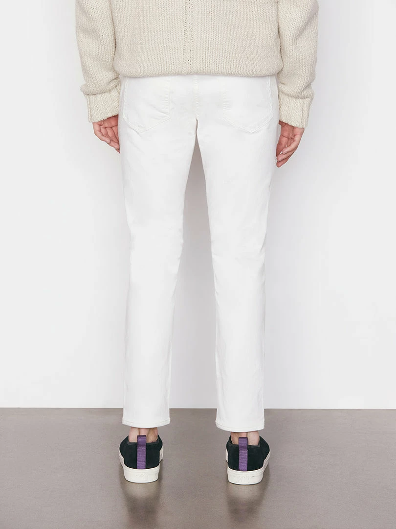 Coupon ❤️ Frame-denim Men L'Homme Slim Crop -- Blanc ⭐ 8 Frame-denim Men L'Homme Slim Crop -- Blanc