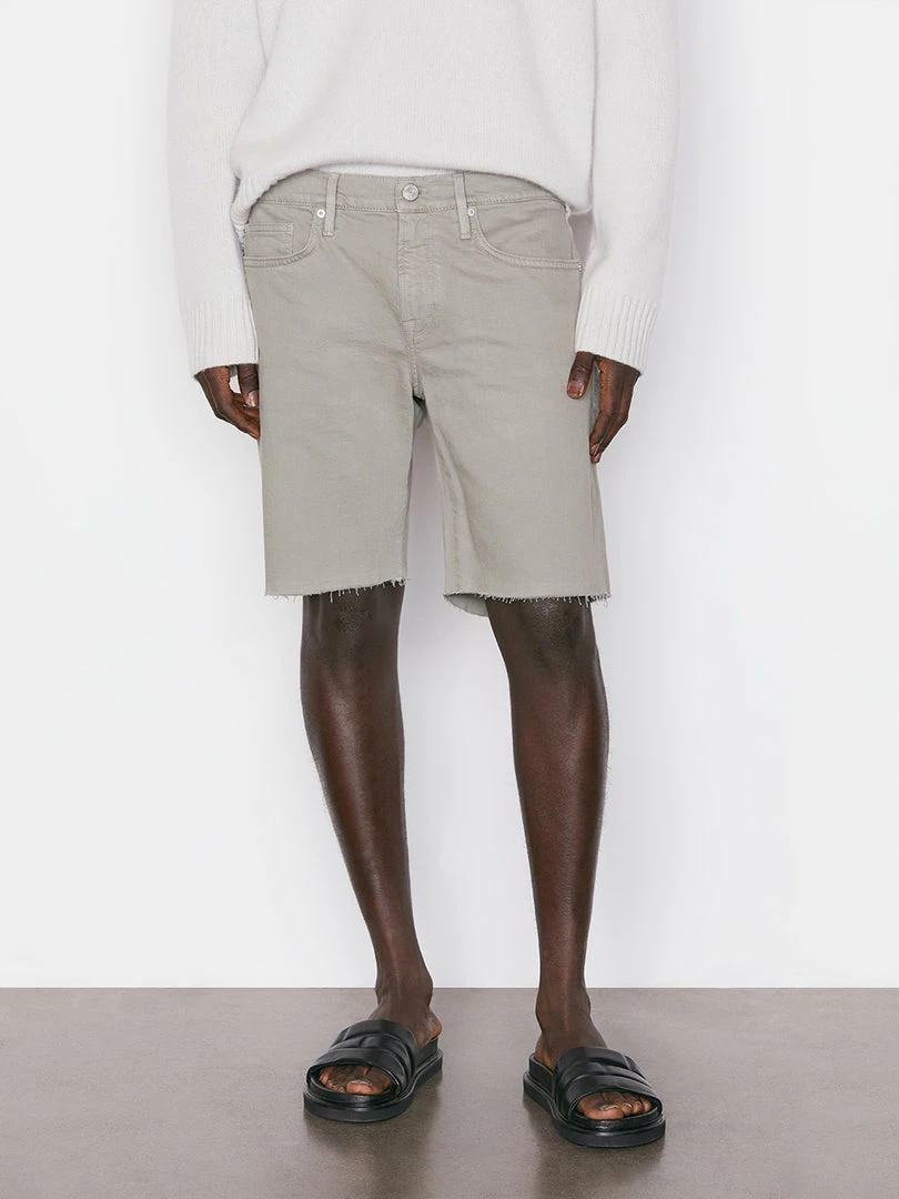 Flash Sale ✔️ Frame-denim Men L'Homme Cut Off Short -- Grey Green ⌛ 1 Frame-denim Men L'Homme Cut Off Short -- Grey Green