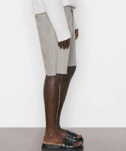 Flash Sale ✔️ Frame-denim Men L'Homme Cut Off Short -- Grey Green ⌛ 8 Frame-denim Men L'Homme Cut Off Short -- Grey Green