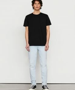 Frame-denim Frame Logo Tee -- Noir