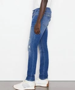 Frame-denim Men L'Homme Skinny -- Cielo