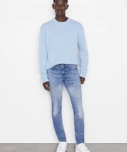 Frame-denim L'Homme Skinny Degradable -- Blue Wave